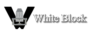 White block logo Website